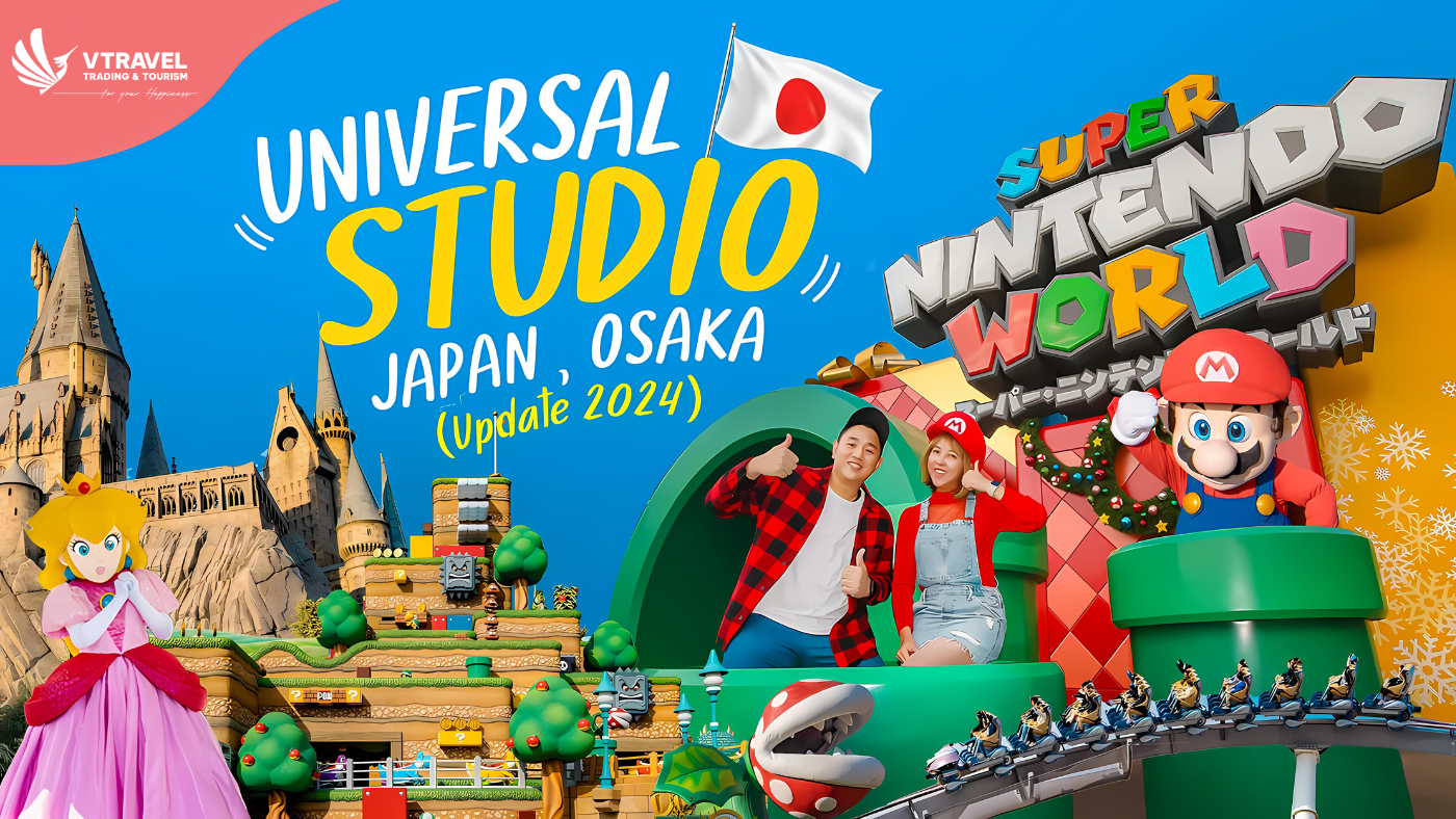 REVIEW UNIVERSAL STUDIOS JAPAN (CẬP NHẬT 2024)